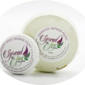 shower puck - spa worthy, aroma therapeutic, scented steam, bath bomb, fizz and dissolve, fragrant vapor, clear sinuses